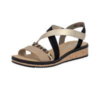 Rieker V3663 für Damen, gold, Größe 36 EU