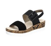 Rieker V395000 V39 für Damen, schwarz, Größe 40 EU