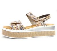 Rieker V48C5-90 Beige 90 pebble-multi EU 41