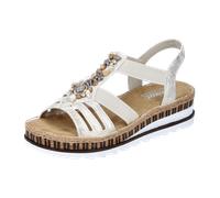 Rieker FSK Damen Sandalen für Damen, gold, Gr. 39 EU