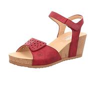 Rieker Keilsandaletten für Damen, rot, Gr. 40 EU