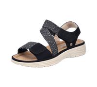 Rieker FSK Damen Sandalen für Damen, schwarz, Gr. 40 EU