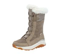 Rieker Winterstiefel Evolution W0070-64 Rauhleder (Stiefel mit seitlichen Reissverschluss und Innenfutter) beige Damen, Größe Euro (US) 38 (7)