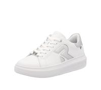 Rieker Damen W1204 Sneaker Low, Weiss 82, 36 EU