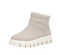 Plateaustiefelette RIEKER "Rieker Stiefelette Glattleder", Damen, Gr. 40, ginger, Glattleder, Schuhe (10073745-40) ginger