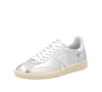 Rieker W2200-85 Damen Sneaker Low Beschichtetes Leder weiß/grün