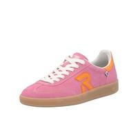 Rieker W2200-85 Damen Sneaker Low Beschichtetes Leder weiß/grün