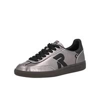 Rieker W2200-85 Damen Sneaker Low Beschichtetes Leder weiß/grün