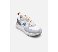Keilsneaker RIEKER SPORT, Damen, Gr. 38, weiß, hellblau, Synthetik, Textil, Veloursleder, Schuhe, Schnürschuh, Freizeitsneaker, Halbschuh mit gepolstertem Schaftrand (22603139-38) weiß, hellblau