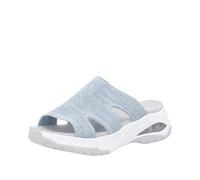 Rieker Sandale W3150 blau/weiss Damen, Größe Euro (US) 38 (7)