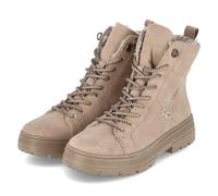 Rieker Schnürstiefelette Rieker Stiefelette Lederimitat - braun (camel) Damen Gr. 40