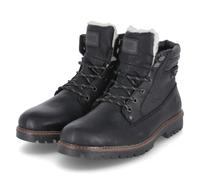 Winterboots RIEKER, Herren, Gr. 40, schwarz, Leder, Lederimitat, Schuhe Winterboots, mit TEX-Ausstattung (55719436-40)