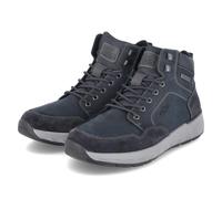 Rieker Winterboots - Gr. 43 - Blau - Leder und Synthetik