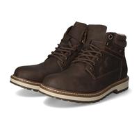 Rieker Winterboots - Gr. 45 - Braun - Kunstleder