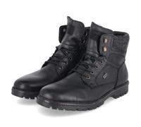 Rieker Winterboots - Gr. 47 - Schwarz - Leder & Textil