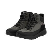 Rieker Winterschuhe U0174-42 (Schnürstiefel mit Innenfutter, Kunstleder) grau Herren, Größe Euro (US) 44 (10,5)