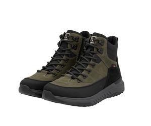 Rieker Winterschuhe U0174-54 (Schnürstiefel mit Innenfutter, Kunstleder) khaki/grün Herren, Größe Euro (US) 46 (12)