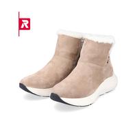 Rieker Winterstiefel 42170-64 Rauhleder (Stiefel mit seitlichen Reissverschluss und Innenfutter) beige Damen, Größe Euro (US) 39 (8)