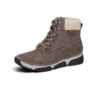 Rieker Damenschuhe Schnürstiefel mushroom/beige/nuss beige/nuss - Gr. - 41