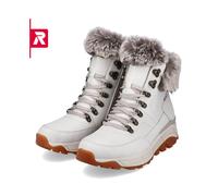 Rieker Damen Klassische Stiefeletten W0063, Frauen Stiefeletten, lose Einlage, wasserabweisend, riekerTEX,Kurzstiefel,Weiss (80),40 EU / 6.5 UK