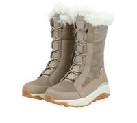 Rieker Winterstiefel Evolution W0070-64 Rauhleder (Stiefel mit seitlichen Reissverschluss und Innenfutter) beige Damen, Größe Euro (US) 38 (7)