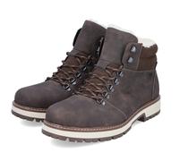 Rieker Winterstiefel F8333-25 (Schnürstiefel mit Innenfutter) kaffeebraun Herren, Größe Euro (US) 41 (8,5)