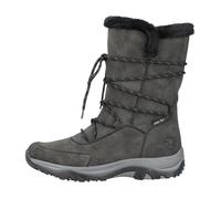 Rieker Winterstiefel M9684-45 Kunstleder (Stiefel mit seitlichen Reissverschluss und Innenfutter) grau Damen, Größe Euro (US) 39 (8)