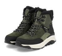 Rieker Winterstiefel W0072-54 (Schnürstiefel mit Innenfutter und seitlichen Reissverschluss) khakigrün/schwarz Damen, Größe Euro (US) 38 (7)