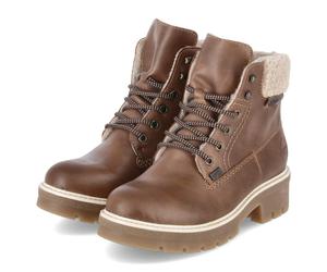 Rieker Winterstiefeletten - Gr. 42 - Braun - Kunstleder