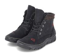 Rieker Winterstiefeletten Schwarz - Gr. 38 - Textil