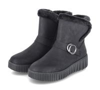 Rieker Winterstiefeletten Schwarz - Gr. 41 - Textil