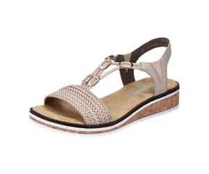 Rieker Woven/Morelia für Damen, beige, Größe 41 EU