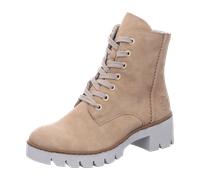 Rieker Damen Schnürstiefeletten X5702, Frauen Stiefeletten,halbstiefel,Kurzstiefel,uebergangsschuhe,uebergangsstiefel,Boots,beige (60),37 EU / 4 UK