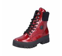 Rieker Y0220 33 Damen Schnürboots Rot Rot 41