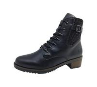 Rieker Damen Schnürstiefeletten Y0500, Frauen Stiefeletten,halbstiefel,Kurzstiefel,uebergangsschuhe,uebergangsstiefel,schwarz (00),37 EU / 4 UK