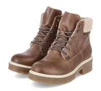 Rieker Y8118-22 Schnürstiefel Kunstleder Damen in braun - Gr. 39