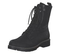 Winterstiefelette RIEKER, Damen, Gr. 39, schwarz, Lederimitat, unifarben, Schuhe Winterstiefelette, Winterboots, Schnürboots mit wasserabweisender riekerTEX-Membran (51251166-39) schwarz