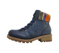 Rieker Wasserabweisender Schnürstiefel, navy, 38 EU