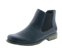 Rieker Z4994-14, Damen Chelsea Boots, Blau (Ozean/schwarz 14), 36 EU (3.5 UK)