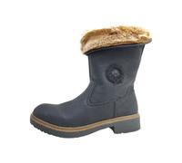 Rieker Damen Winterstiefel Z5054, Frauen Stiefel,gefüttert,Boots,Winterschuhe,uebergangsstiefel,uebergangsschuhe,warm,schwarz (00),41 EU / 7.5 UK