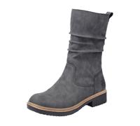 Rieker Damen Klassische Stiefeletten Z5061, Frauen Stiefeletten,gefüttert,Stiefel,Bootee,Booties,halbstiefel,Kurzstiefel,grau (45),39 EU / 6 UK