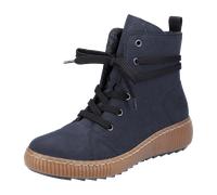 Rieker Z6637-14 pazifik Schnürstiefel HW 23/24 für Damen, blau, Größe 42 EU