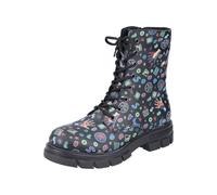 Rieker Z9120-35 Damen Schnürboot Synthetik Rot Rot