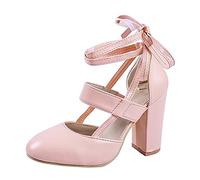 Riemchen Riemchensandalen Damen Mit Absatz Hohe Schuhe Schwarz Sandalen Rot High Heels Beige Plateau Größe 47 Die Größer Machen 43 Frauen Silber 44 Silvester Weiße 41 Sling Pumps Elegant Metallic
