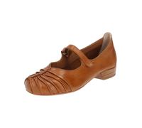 Riemchenballerina EVERYBODY "Everybody Ballerinas Leder", Damen, Gr. 38,5, terra, Leder, Schuhe Riemchenballerina (99996039-38,5) terra