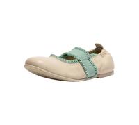Fly London Damen GECH253FLY Flat, Offwhite/Spearmint, 38 EU