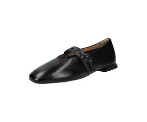 Riemchenballerina HÖGL "Högl Ballerinas Glattleder", Damen, Gr. 41, schwarz, Glattleder, Schuhe Riemchenballerina (47703355-41) schwarz