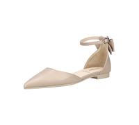 Riemchenballerina NERO GIARDINI "Nero Giardini Ballerinas Leder", Damen, Gr. 37, beige, Leder, Schuhe Riemchenballerina (68956067-37) beige