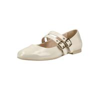 Riemchenballerina NERO GIARDINI "Nero Giardini Ballerinas Leder", Damen, Gr. 38, creme, Leder, Schuhe Riemchenballerina (93681236-38) creme