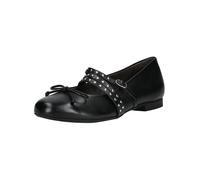 Riemchenballerina PAUL GREEN "Paul Green Ballerinas Glattleder", Damen, Gr. 39, schwarz, Glattleder, Schuhe Riemchenballerina (77037333-39) schwarz